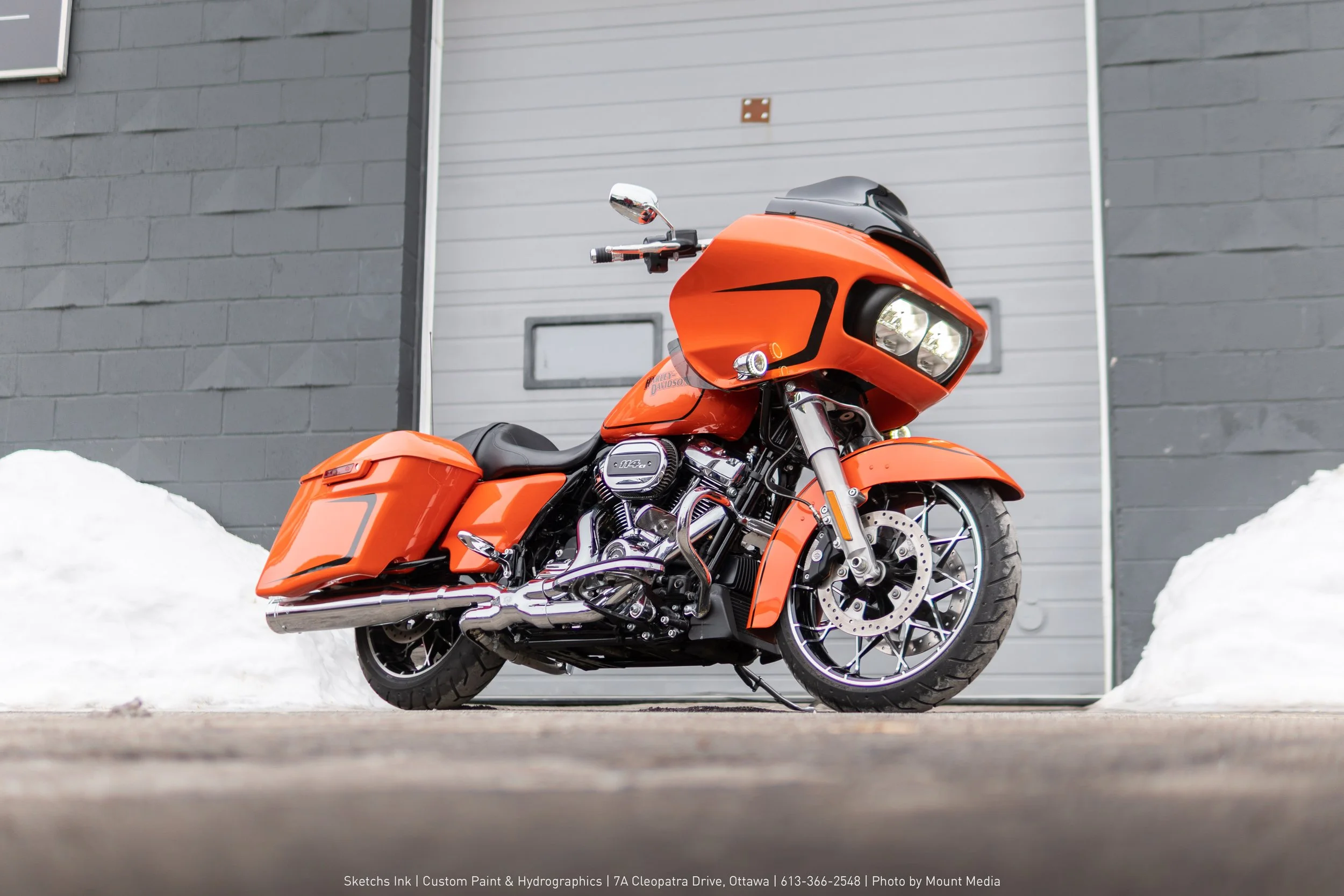 Street glide custom sale paint